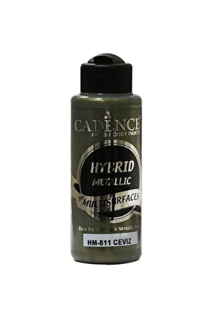 Cadence Hm-811 Metalik Ceviz Renginde Akrilik Boya 120 ml