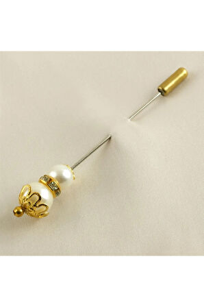 5 Adet İnci Şal İğnesi