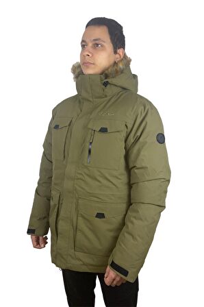 2AS Saalbach Man Down Jacket Green Erkek Mont