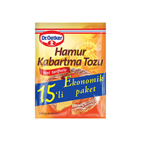 Dr.Oetker Vanilya-Kabartma Tozu-Maya-Kakao Ekonomik Paket