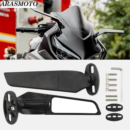 Motosiklet Kanat Dikiz Aynaları Ayarlanabilir R25 -CBR 250-125-600RR-1000RR-R6-R1 Uyumlu-ARASMOTO