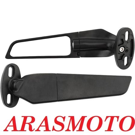 Motosiklet Kanat Dikiz Aynaları Ayarlanabilir R25 -CBR 250-125-600RR-1000RR-R6-R1 Uyumlu-ARASMOTO