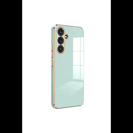 Samsung Galaxy S24 FE Kılıf Volet Silikon - Açık Yeşil