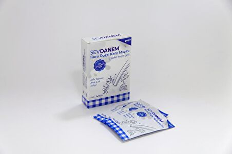 Endanem Çok Kullanımlık Kuru Doğal Kefir Mayası 0,5g