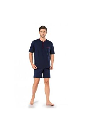 Pierre Cardin 5560 Bordo Damatlık Ropteşambr 5 Li Pijama Set