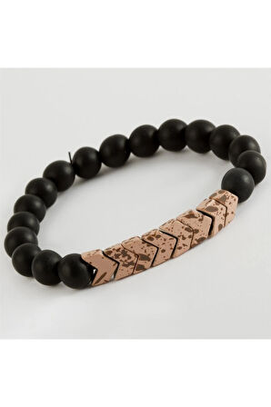 Onix Hematit Doğaltaş Bileklik