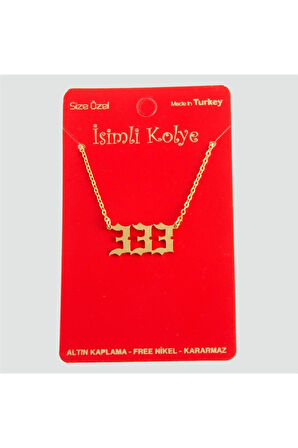 Uğurlu Rakamlar Uçlu Kolye