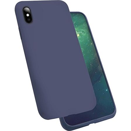 Smcase iPhone XR Kılıf Silinebilir Kir Tutmaz Silikon  Nano Ekran Koruyucu