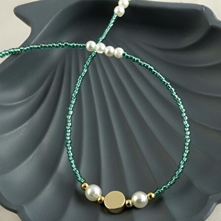 İnci Kum Boncuk Kolye