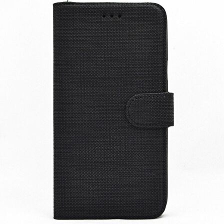 Smcase Huawei Y5 2019 Kılıf Kumaş Spor Standlı Cüzdan
