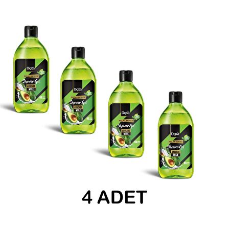 4 ADET Duş Jeli Relax Serisi - Avokado Sütlü 400 ml (4*ADET)