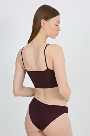 Basic Lazer Kesim Bikini Külot 3'lü Paket
