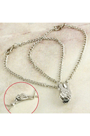 Çift El Figürlü Bileklik