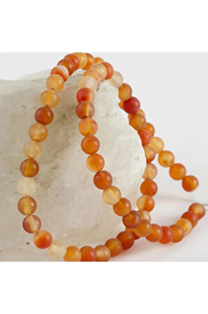 6 mm Mat Akik Taşı