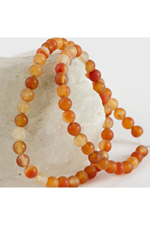 6 mm Mat Akik Taşı