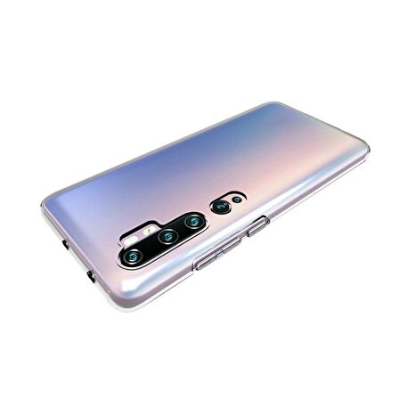 Smcase Xiaomi Mi Note 10 Kılıf Lüks Tpu Silikon  Pet Tpu Ekran Koruyucu