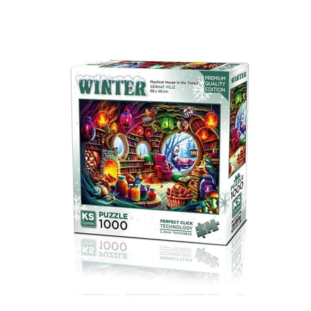 20826 Puzzle 1000 Mystical House In The Forest