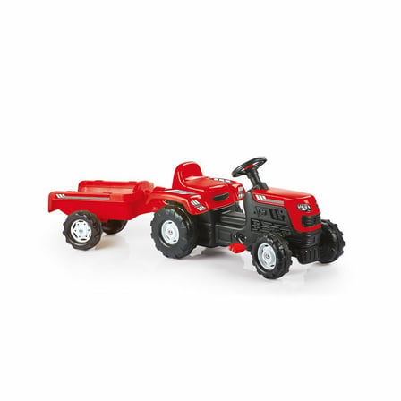 8146 Oyuncak Romorklu Traktor Kirmizi