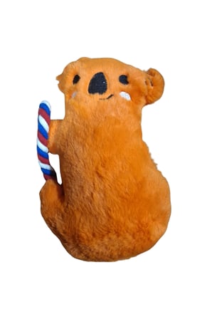 Peluş Kedi Oyuncağı Turuncu