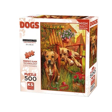 20067 Up And Down Time 500 Parça Puzzle-Ks Puzzle