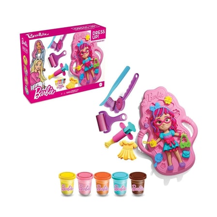 03927 Barbi̇e Bebek Gi̇ydi̇rme Hamur Set 280 Gr