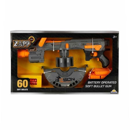 4573 Zapp Toys 60 li Sünger Dart Atan Silah 54 Cm-Sunman