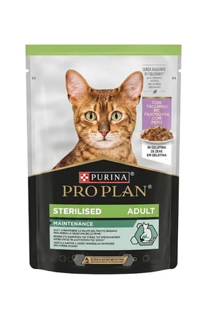 Kısırlaştırılmış Yetişkin Hindi Eti Kedi Maması 85 Gr