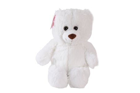 1216B Puffy Salaş Ayi 45 Cm Beyaz