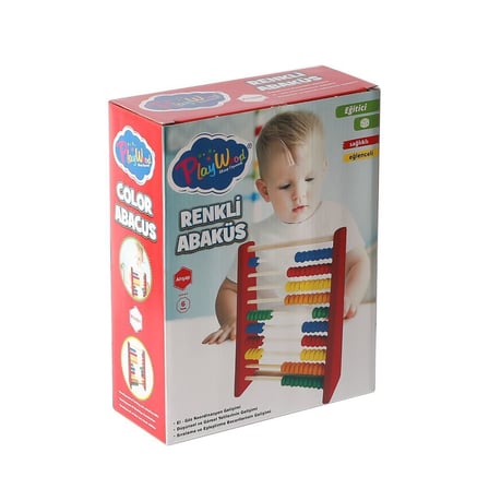 Ony-399 Ahşap Renkli Abaküs-Onyıl