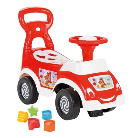 07 828 Smart Baby Ride On Bultaklı İlk Arabam- Kırmızı