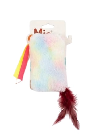 Peluş Kedi Oyuncağı Renkli