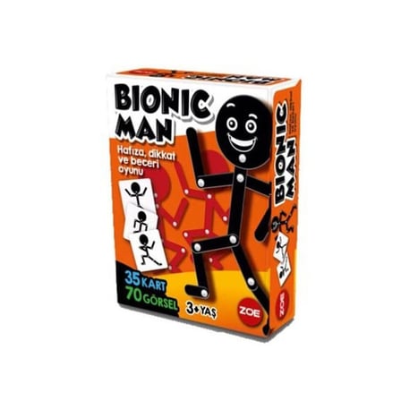 25132 Bionic Man Tr-Eng