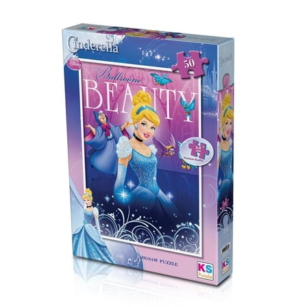 Crl709 Ks, Cinderella 50 Parça Çocuk Puzzle