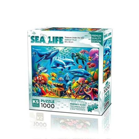 20825 Puzzle 1000 Treasure Under The Sea