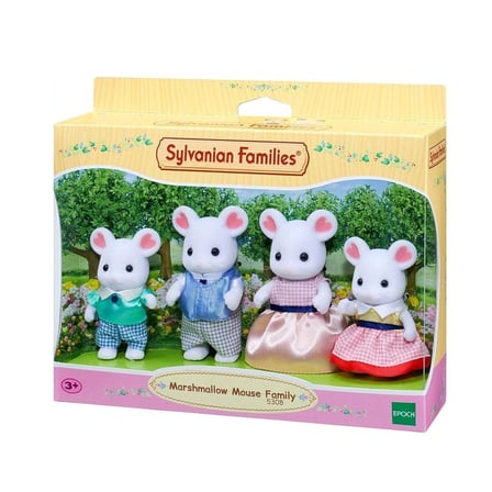 5308 Sylvanian Families, Marshmallow Fare Ailesi , +3 Yaş