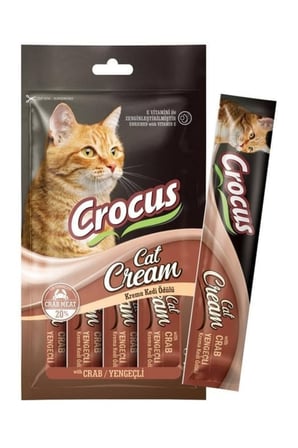 Yengeçli Krema Kedi Ödülü 4X15Gr