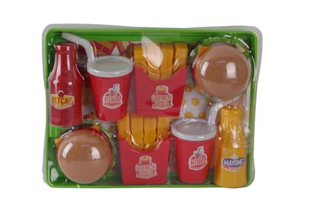 Enf-39164 Hamburger Tepsi̇ Çi̇ft Porsi̇yon