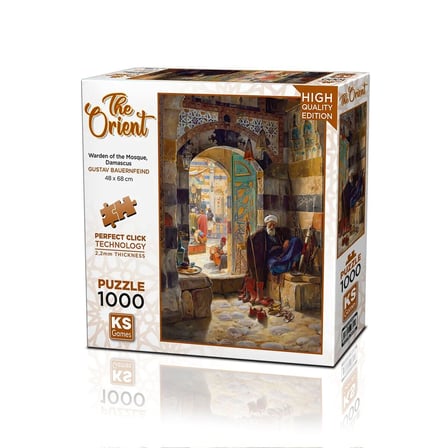 20755 Puzzle 1000 Warden Of The Mosque Damascus