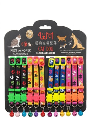 Kedi Köpek Tasması 12Li Paket