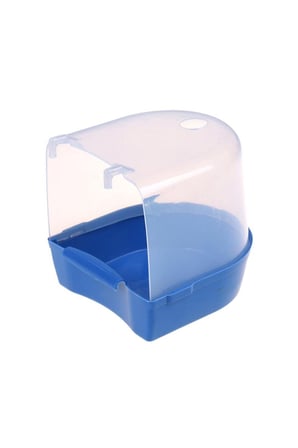 Plastik Kuş Banyoluğu Mavi