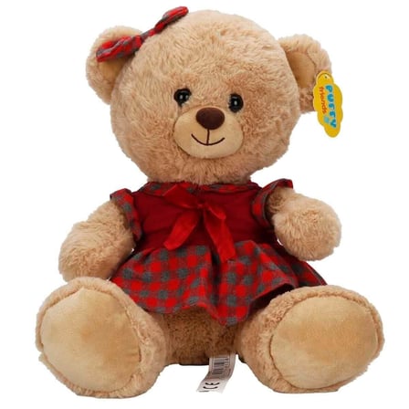 4810 Sun-Jnh-Pff-Sk Peluş Ayi Elbi̇seli̇ 32Cm 2A