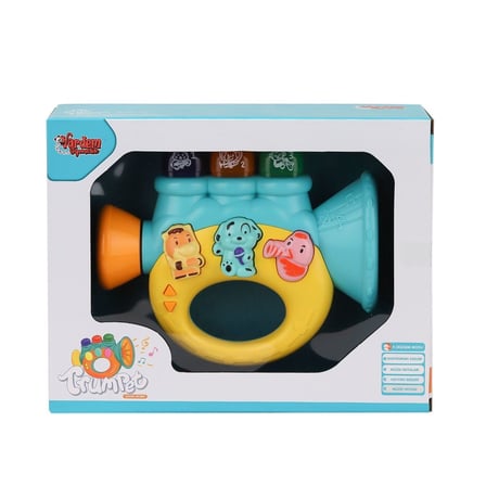 Jlg-855-37A Işıklı Ve Müzikli Trompet Bebek Pianosu-Vardem Oyuncak