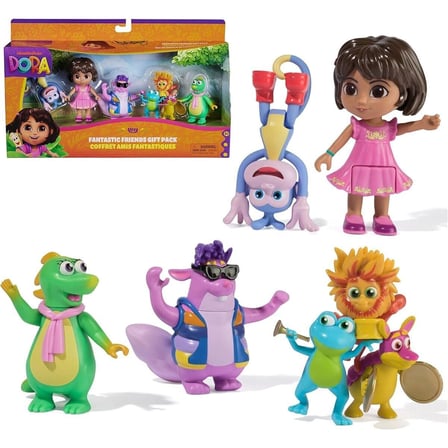 1007773 Sun-Spm-Fi̇gür Set Dora Ve Hari̇ka Arkadaşlari (Dora)