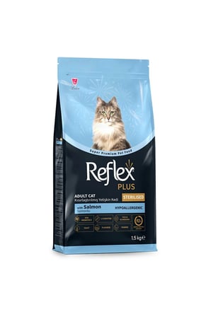Somonlu Kısırlaştırılmış Yetişkin Kedi Maması 1,5Kg