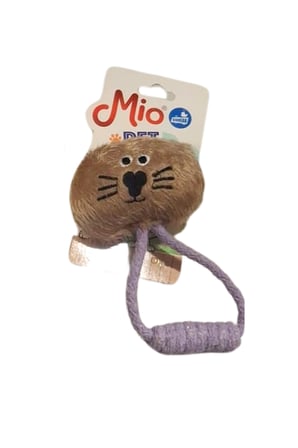 Peluş Kedi Oyuncağı Kahverengi