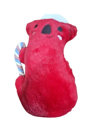 Peluş Kedi Oyuncağı Kırmızı