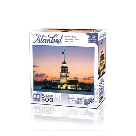 20059 Kız Kulesi Gün İstanbul 500 Parça Puzzle-Ks Puzzle