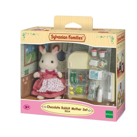 5014 Sylvanian Families Çikolata Kulaklı Anne Buzdolabı Seti +3 Yaş