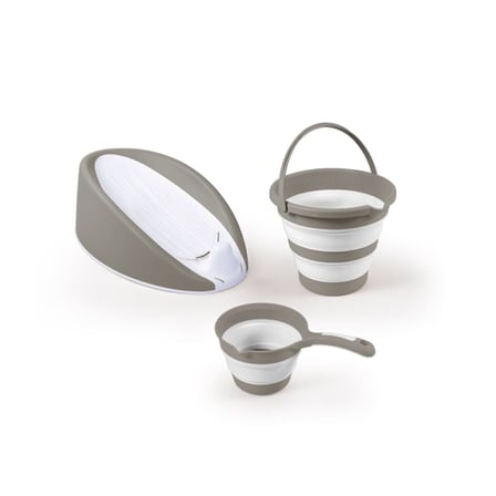 7572 Oyuncak-Üçlü Bebek Banyo Seti̇-Stone Gri̇