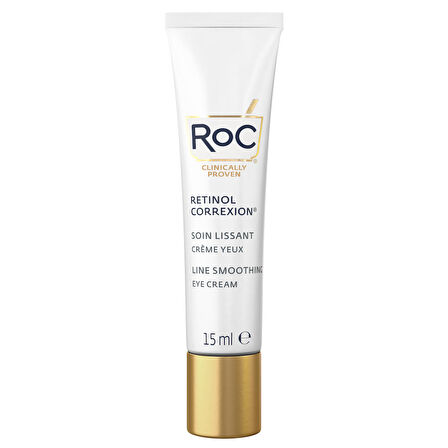 Roc Retinol Correxion Line Smoothing Aydınlatıcı-Yaşlanma Karşıtı Tüm Yaşlar Göz Çevresi Krem 15 ml 